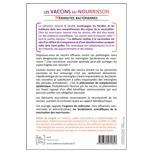 Les vaccins du nourrisson - Méningites Bactériennes - Une analyse scientifique