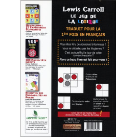 Le jeu de la logique - Un fascinant livre-jeu - Matériel de jeu inclus