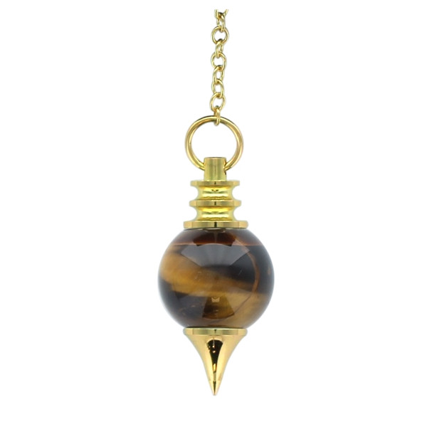 Pendule Sephoroton en Oeil de Tigre