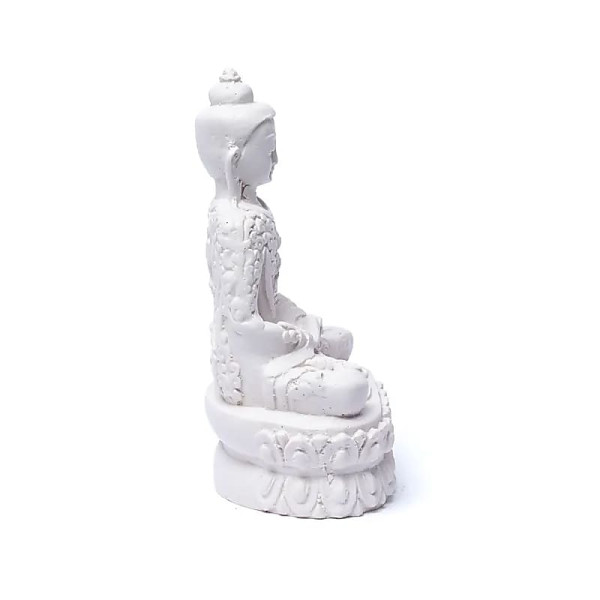 Amithaba Bouddha blanc -- 13cm