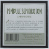 Pendule Sephoroton en Labradorite