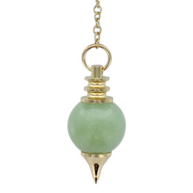 Pendule Sephoroton en Calcédoine Verte