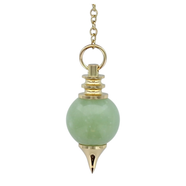 Pendule Sephoroton en Calcédoine Verte