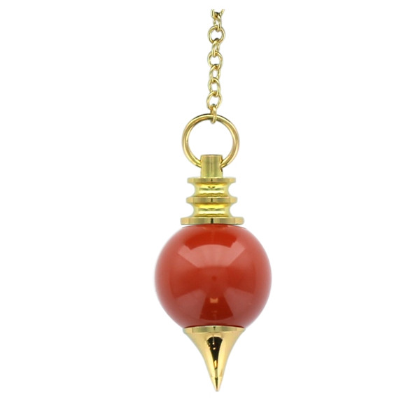 Pendule Sephoroton en Jaspe Rouge