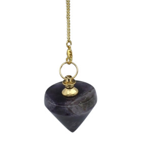 Pendule Toupie en Améthyste