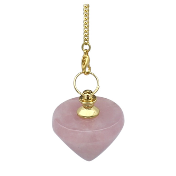 Pendule Toupie en Quartz Rose