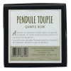 Pendule Toupie en Quartz Rose