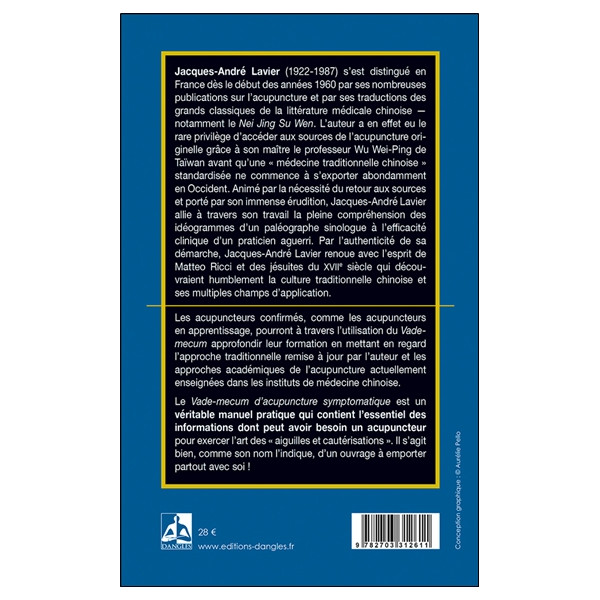 Vade-mecum d'acupuncture symptomatique