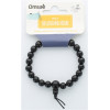 Bracelet Mala - Obsidienne noire