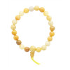 Bracelet Mala - Jade jaune