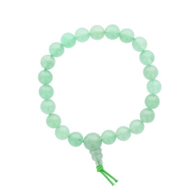 Bracelet Mala - Aventurine verte
