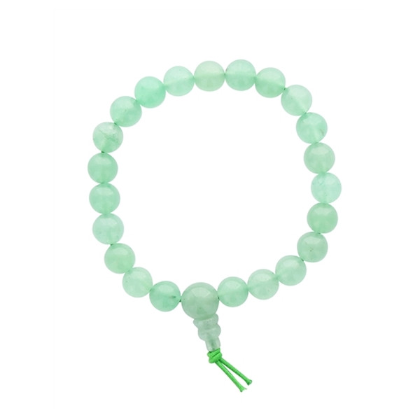 Bracelet Mala - Aventurine verte
