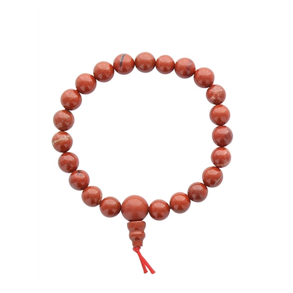 Bracelet Mala - Jaspe rouge