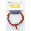 Bracelet Mala - Jaspe rouge