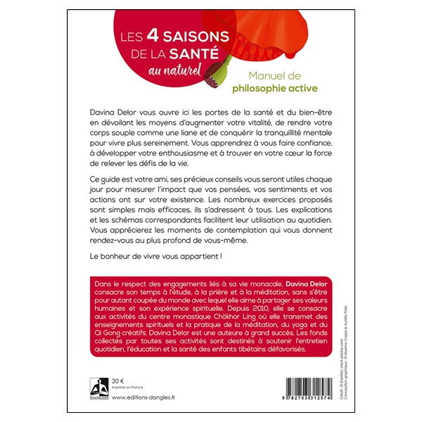 Les 4 saisons de la santé au naturel - Manuel de philosophie active