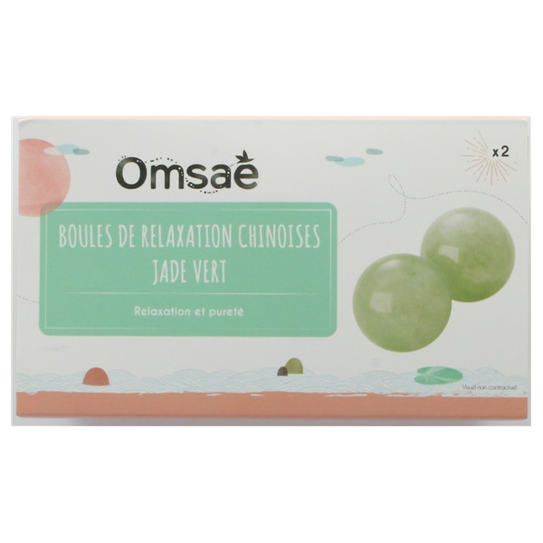 Boules de Relaxation Chinoises en Jade Vert
