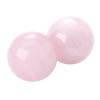 Boules de Relaxation Chinoises en Quartz Rose