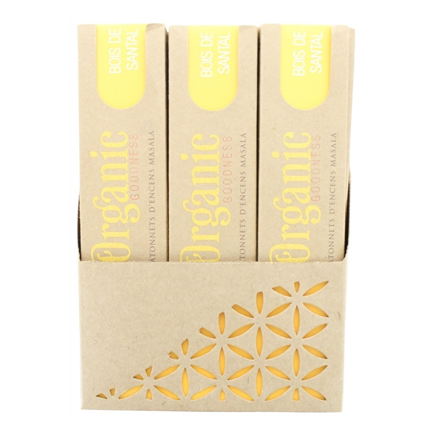 Encens Bâton Organic Bois de Santal 15 grs