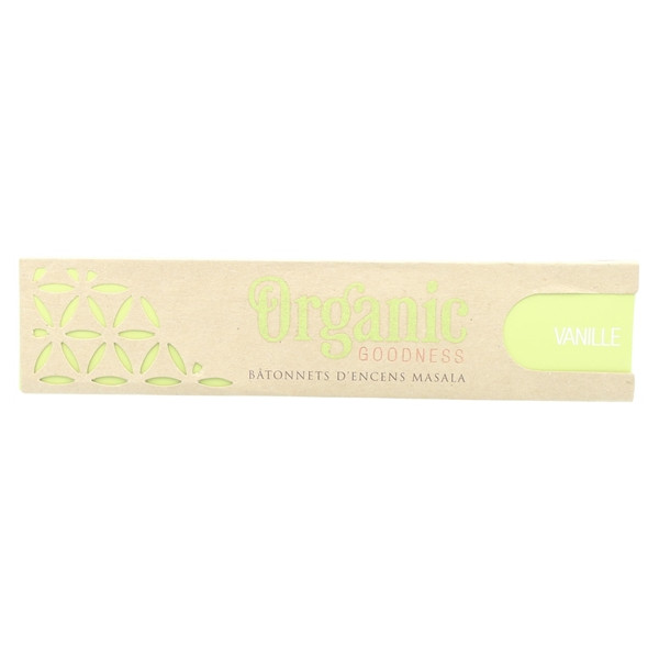 Encens Bâton Organic Vanille 15 grs