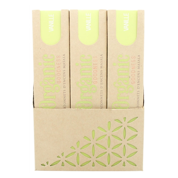 Encens Bâton Organic Vanille 15 grs