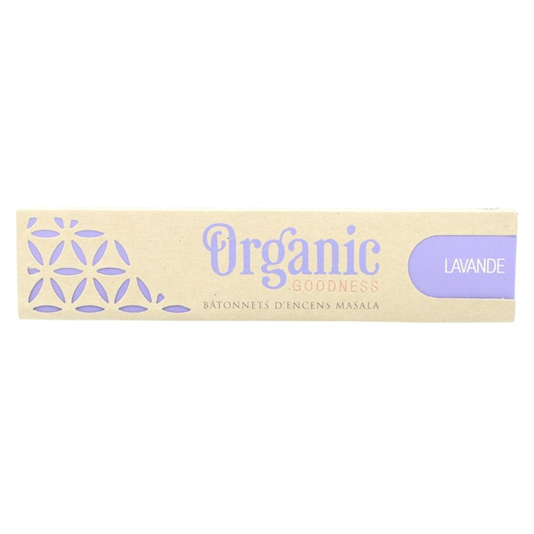 Encens Bâton Organic Lavande 15 grs