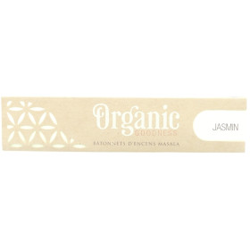 Encens Bâton Organic Jasmin 15 grs