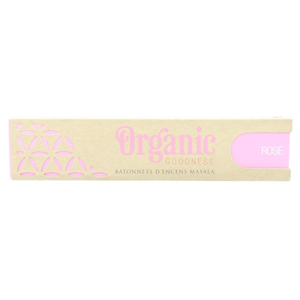 Encens Bâton Organic Rose 15 grs