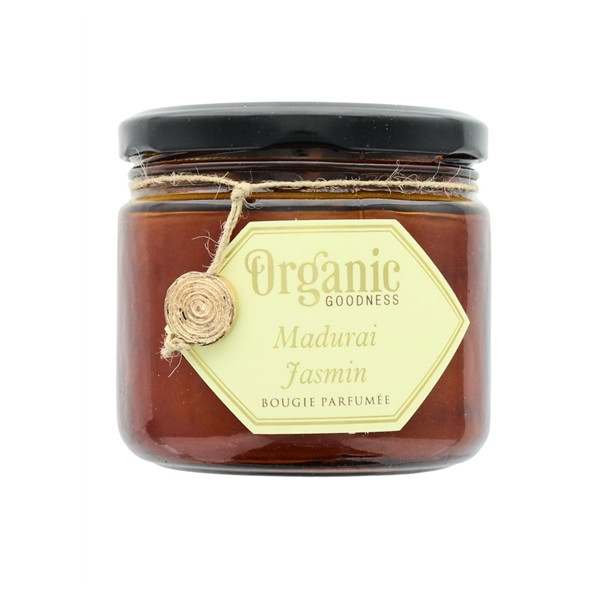 Bougie parfumée Organic en Cire végétale Jasmin 200 grs