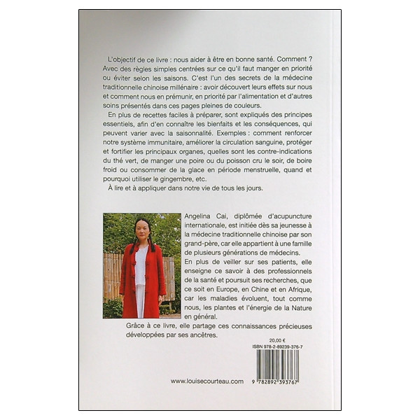 La Santé par la médecine traditionnelle chinoise - Printemps - Eté - Après-été - Automne - Hiver