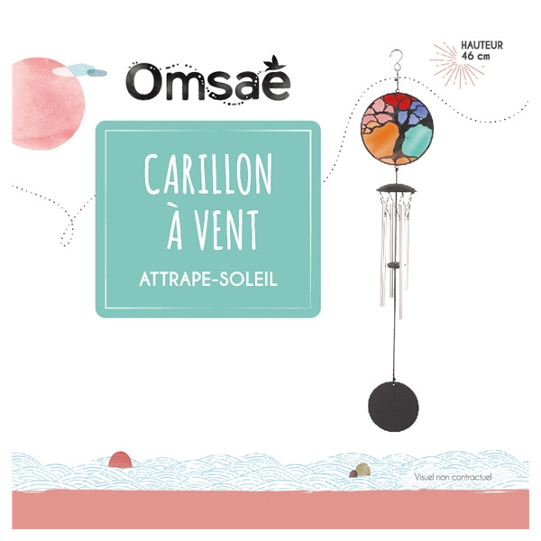 Carillon à vent Attrape-soleil Arbre de Vie 46 cm