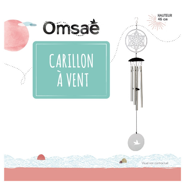 Carillon à vent Mandala 46 cm