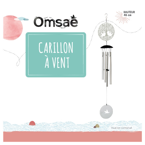 Carillon à vent Arbre de vie 46 cm