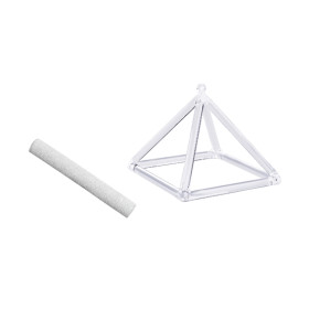 Pyramide Chantante en Cristal 10 cm