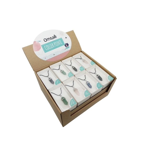 Collier Pointe en Pierre