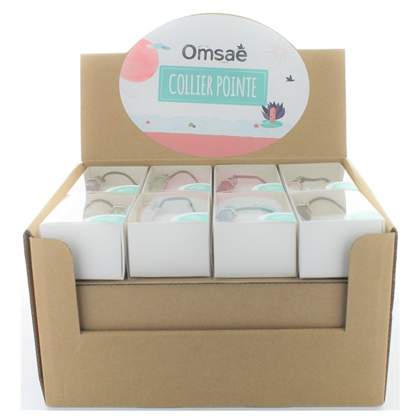 Collier Pointe en Pierre