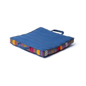 Coussin de voyage de méditation pliable -- 43x43x3,5cm