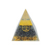 Pyramide Orgonite Labradorite Arbre de vie