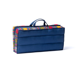 Coussin de voyage de méditation pliable -- 43x43x3,5cm