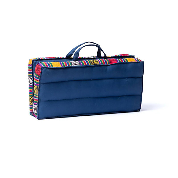 Coussin de voyage de méditation pliable -- 43x43x3,5cm