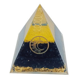 Pyramide Orgonite Onyx Lune
