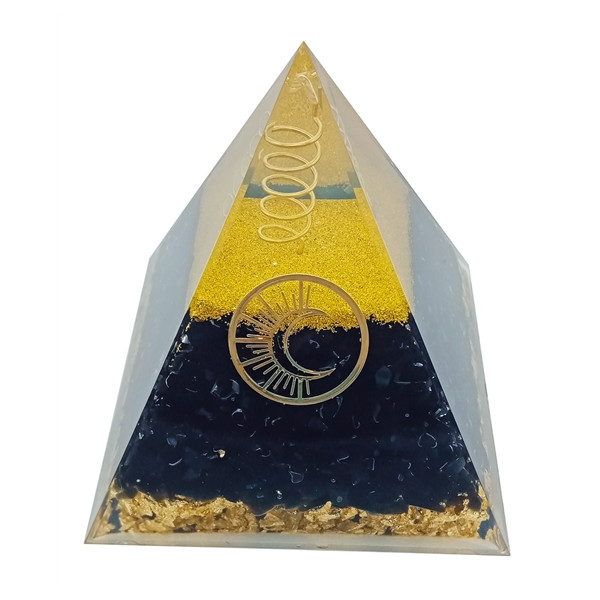 Pyramide Orgonite Onyx Lune