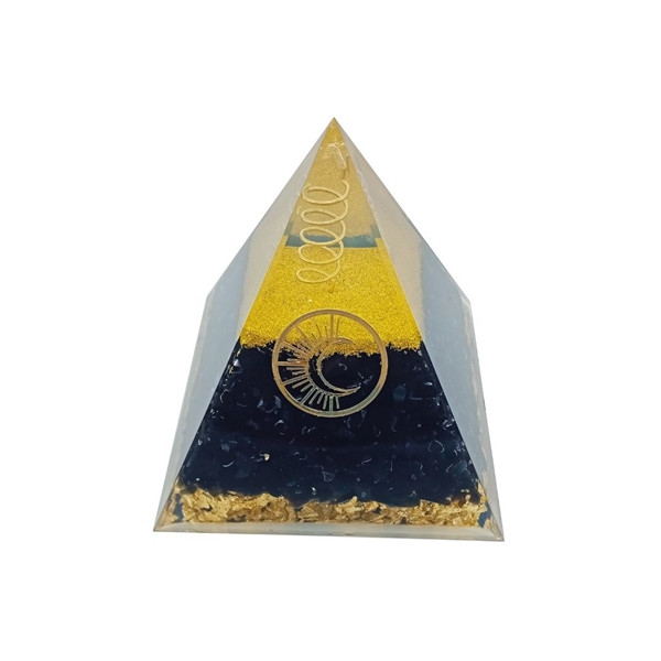 Pyramide Orgonite Onyx Lune