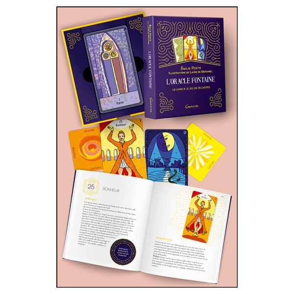 L'Oracle Fontaine - Le livre & le jeu de 39 cartes - Coffret