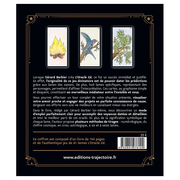 L'Oracle Gé - Coffret livre & le jeu Original