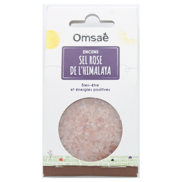 Encens en grains Sel rose de l'Himalaya 50 g
