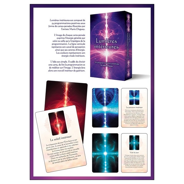 Lumières intérieures - 54 programmations positives - Coffret