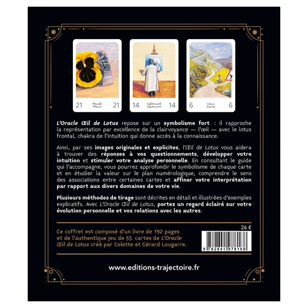 L'Oracle Oeil de Lotus - Coffret - Le livre et le jeu original