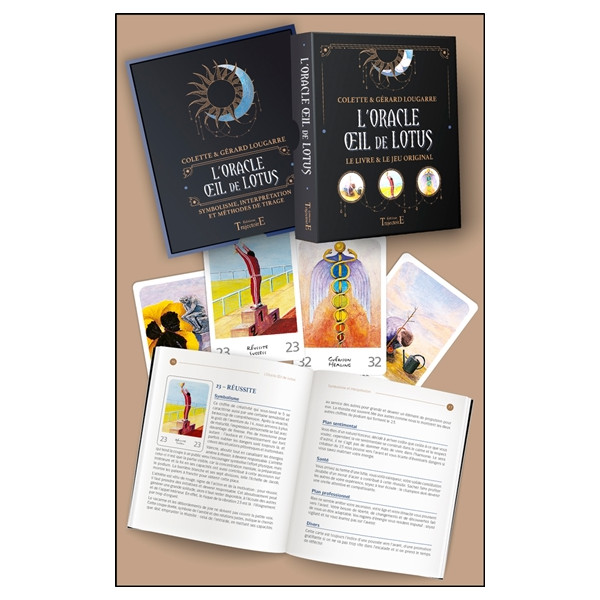 L'Oracle Oeil de Lotus - Coffret - Le livre et le jeu original