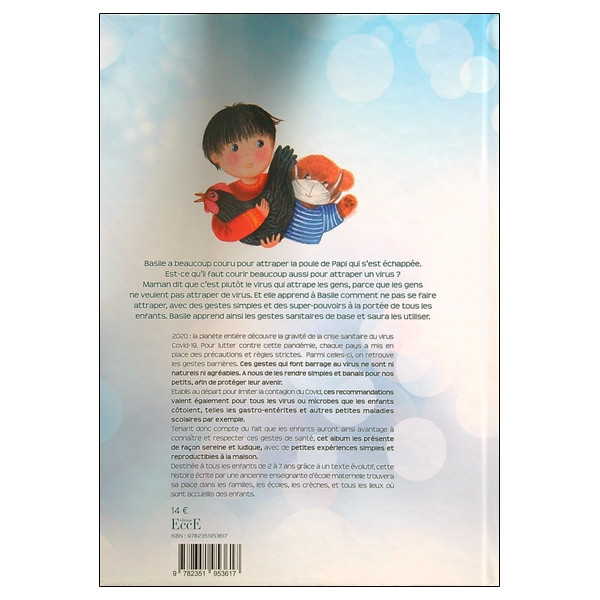 Basile ne veut pas être malade - Les gestes de santé expliqués aux enfants