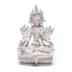 Tara verte blanc -- 394 g； 15 cm